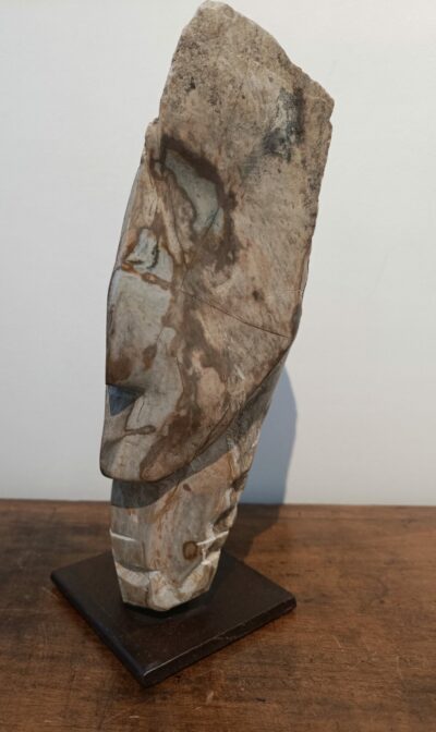 Tête, Gneiss, 37x18x16,5 cm