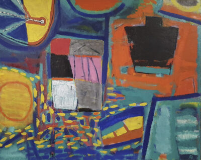 Le Port du Château d’Oléron n°6, 73x92cm, Huile sur toile