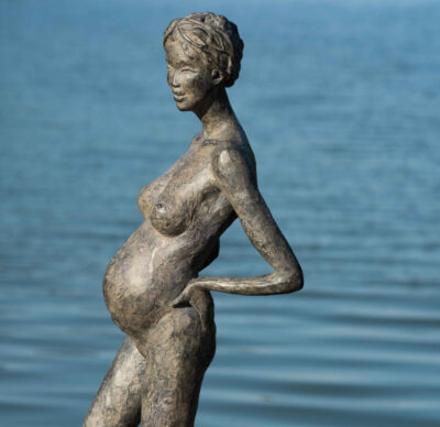 En majesté, Bronze 1/8, 87x33x22 cm