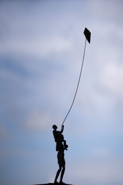 Voile d'Enfance VI, 73x15x12 cm