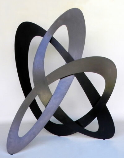 COURBE ROUILLE - Sculpture acier - 150x175cm - 2018