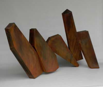 CRISTAUX - Sculpture acier - 200 x 150 x 30 cm - 2015