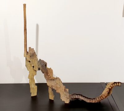 Escalier, H65xL67x14 cm, bronze 1/1