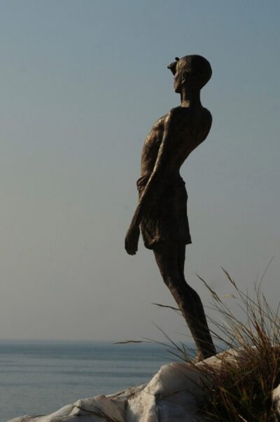 L'attente, Bronze 1/8, 72x26x21,5 cm