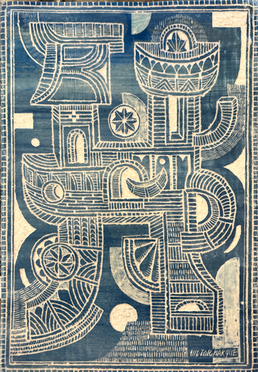 Célestine, Céramique T, 34x24 cm