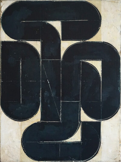 Idol 1, acrylic on canvas, 40x30 cm