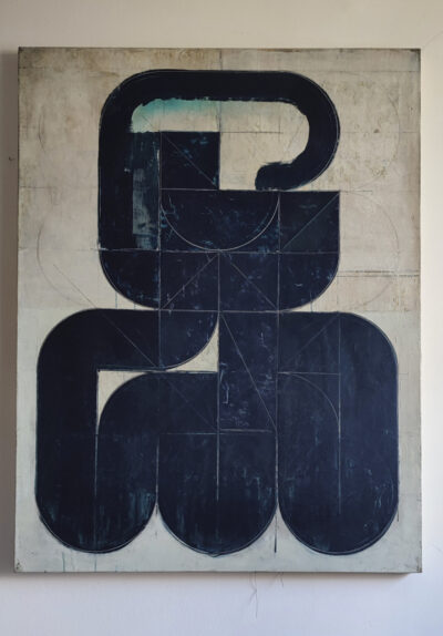 Idol 4, acrylic on canvas, 130x100 cm