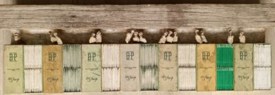 B-P ( Boite de lames de rasoir), 25 X 78 cm