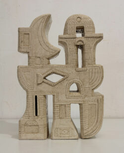 Sélénode, céramique, 40x27x13 cm