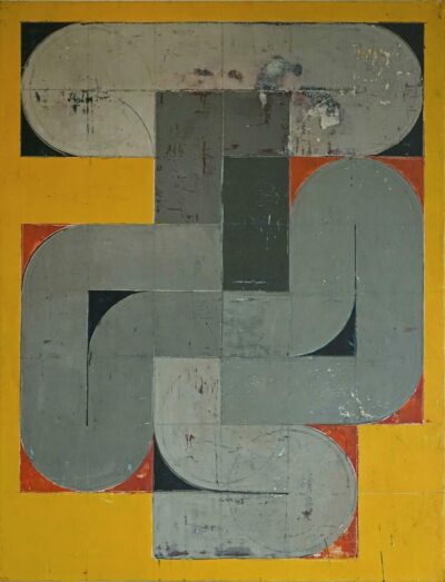 2 Idol, acrylique sur toile de lin, 130x100 cm