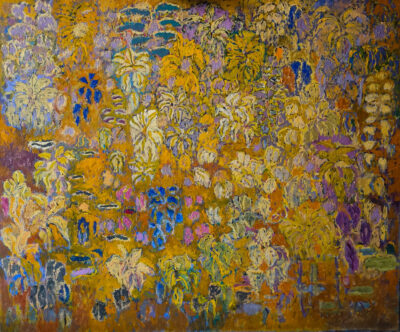 Rêverie, huile sur toile, 100x120 cm