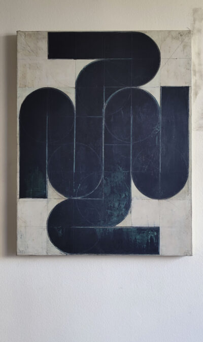 Idol 11, acrylic on canvas, 90x70 cm