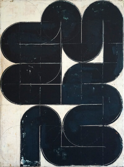 Idol 3, acrylic on canvas, 40x30 cm