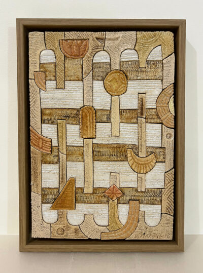 Stratome, 34x24 cm, Mosaïque de céramique émaillée