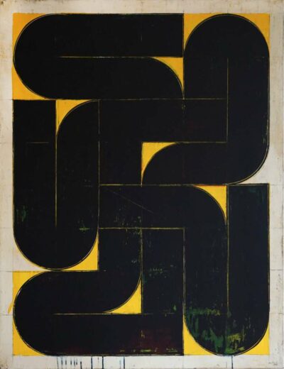 4 Idol, acrylique sur toile de lin, 130x100 cm