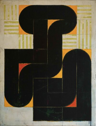 5 Idol, acrylique sur toile de lin, 130x100 cm