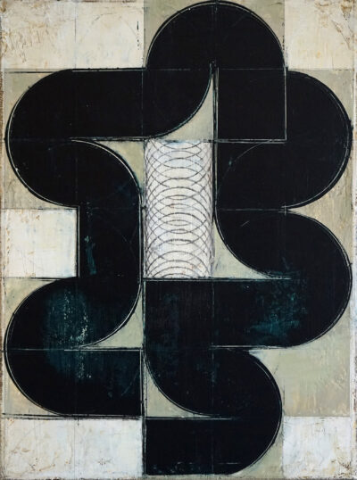 Idol 5, acrylic on canvas, 40x30 cm