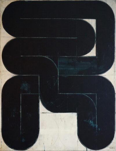 Idols 15, acrylic on canvas, 90x70 cm, 2023