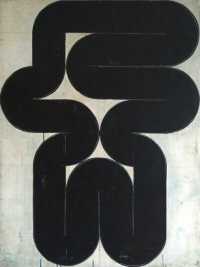 Idol 8, acrylic on canvas, 120x90 cm