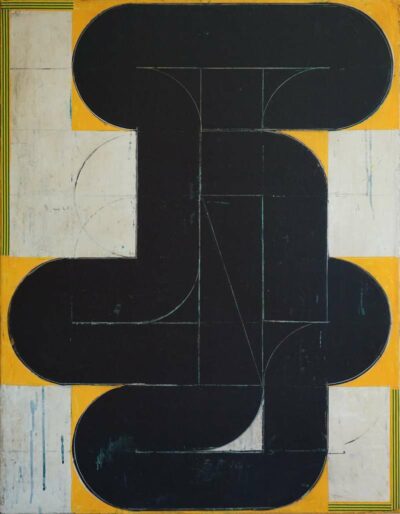 7 Idol, acrylique sur toile de lin, 91x71 cm