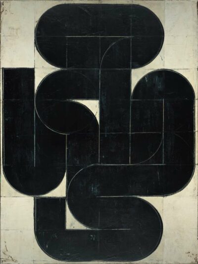 8 Dithyramb, acrylique sur toile de lin, 60x45 cm