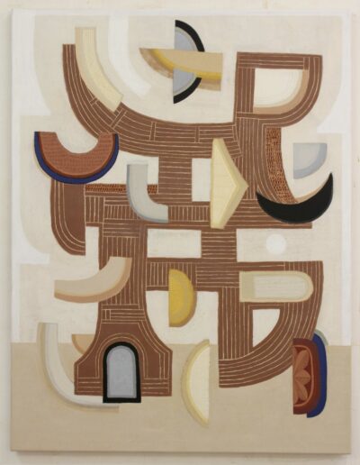 Erevan, 116x89 cm, technique mixte sur toile