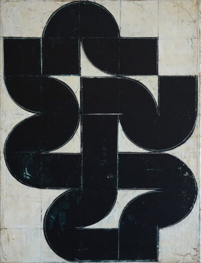 Idol 8, acrylic on canvas, 40x30 cm