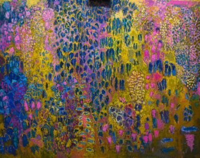 Paysage, huile sur toile, 114x146 cm