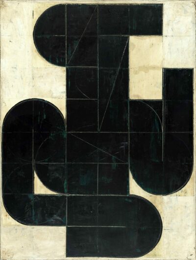 9 Dithyramb, acrylique sur toile de lin, 60x45 cm