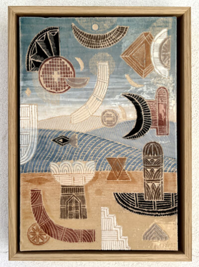 Ariane, Céramique, 34x24 cm