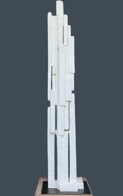 Élevation, Plâtre, pièce originale, 144x35x25 cm