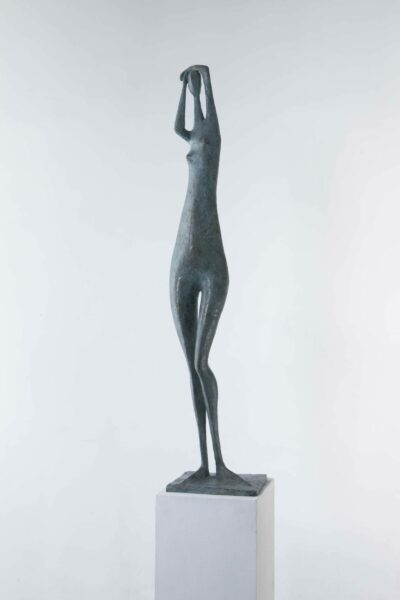 Grande Figure debout bras levés I, EAIII/IIV, 132x25x27 cm