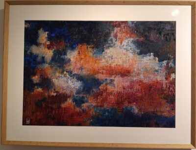 Série Reverie, Pastel gras, 62x82 cm (encadré)