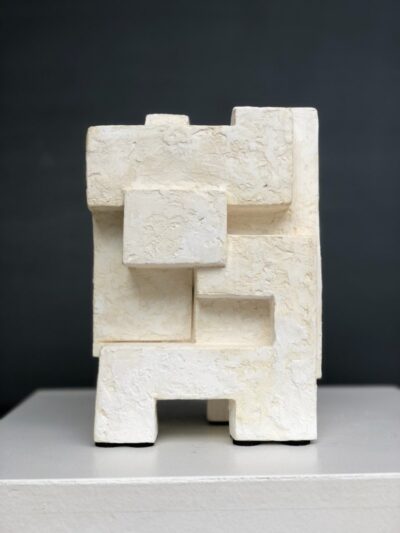 Bloc XI, plâtre, 20x14x11 cm