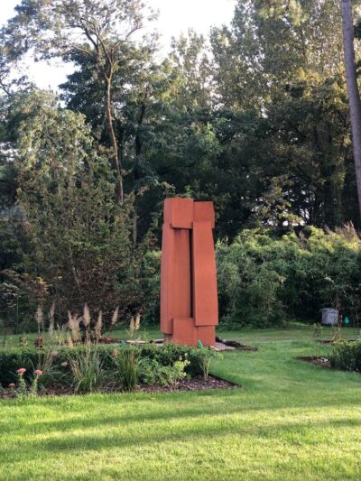 Unité I, acier Corten, hauteur 2m80