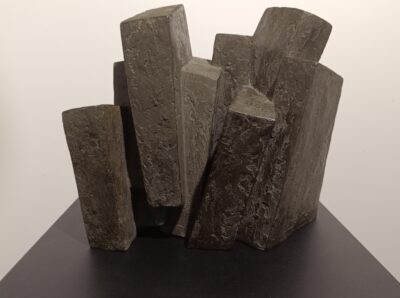 Suspension, Bronze 4/8, 25X22X28 cm