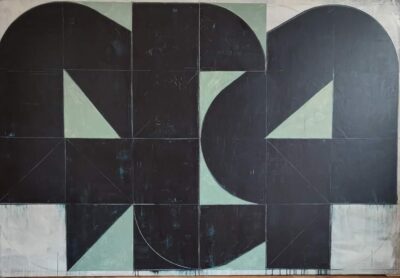 Untitle, technique mixte, 150x220 cm