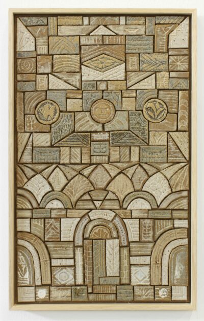 Palais, Mosaïque de céramique, 52x32cm