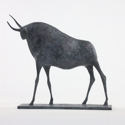 Petit Taureau, Bronze 6/8, 50x45x11 cm