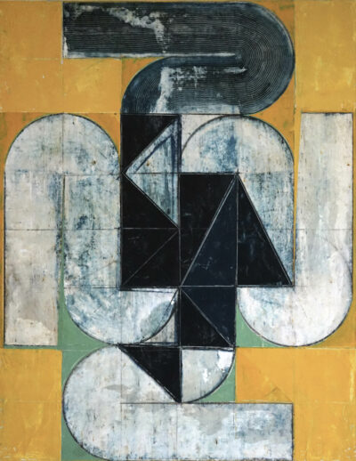 Phobos, acrylic on canvas, 90x70 cm