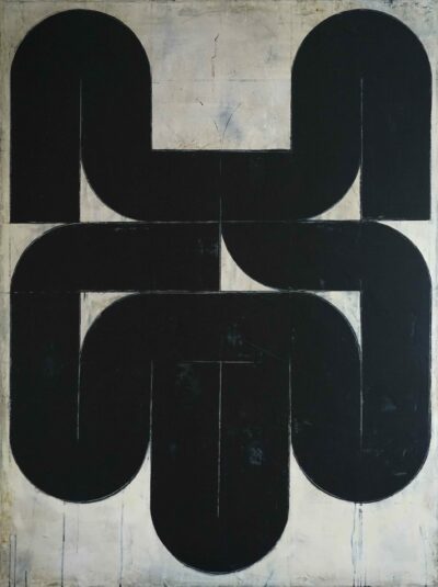 Knot 4, acrylic on canvas, 160x120 cm, 2022