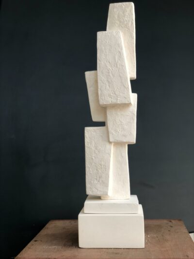 Unité IV, plâtre maquette, 58X15X14,5 cm