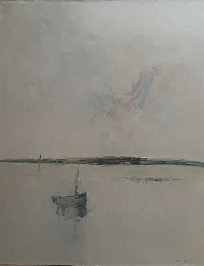 Le Hourdel 1981, Huile sur toile, 93 x 73 cm