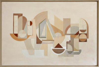 Alba, technique mixte sur toile, 146x97 cm Serena BARBIERI