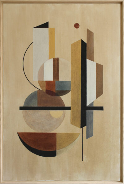 Orbite silenti, technique mixte sur toile, 146x97 cm Serena BARBIERI