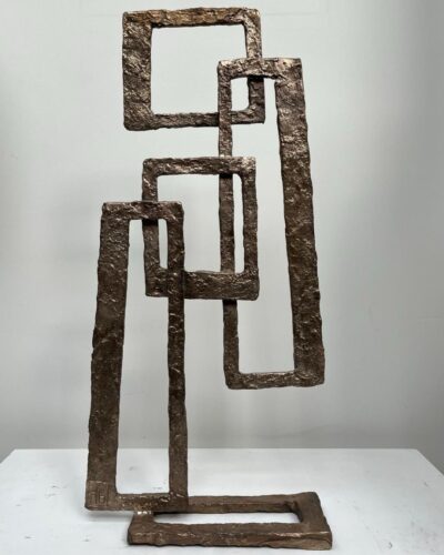 Grand Paysage II, bronze, H60 x 43 x 13 cm Delphine BRABANT