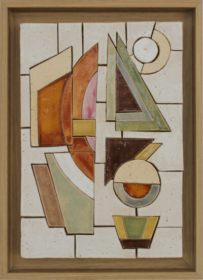 Geometria liquida, Mosaïque 40x30 cm Serena BARBIERI