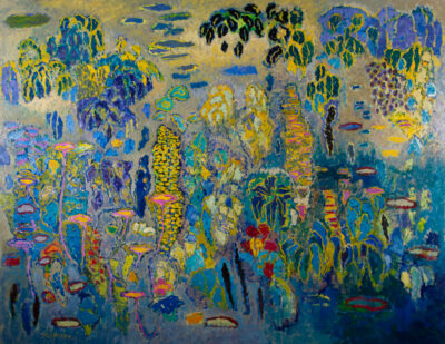 Le petit matin, huile sur toile, 114 x 146 cm Jacques DROMART