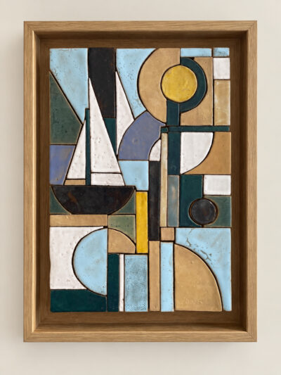 Linee di Vento, Mosaïque en céramique, 40 x 30 cm SERENA BARBIERI
