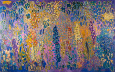 Matin doré, huile sur toile, 100x160 cm Jacques DROMART